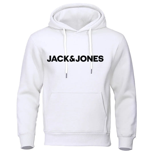 20245 Men's Casual Sportswear Hooded Sweatshirt Comfortable Printed Design